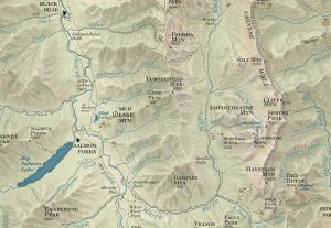 Bob Marshall Country Map Sample